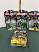1996 Kenner Total Justice Action Figure Lot