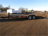 2004 H&H 20ft. Trailer, Fold Up Ramps, Tandem Axle