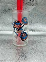 Vintage Muppet Babies Gonzo/Animal Glass 1989