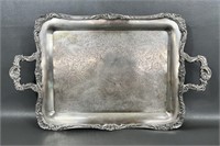 Silver Plated Serving Tray