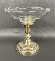Frank M. Whiting Weighted Sterling Base Candy Dish