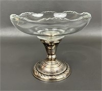 Amston Weighted Sterling Base Candy Dish