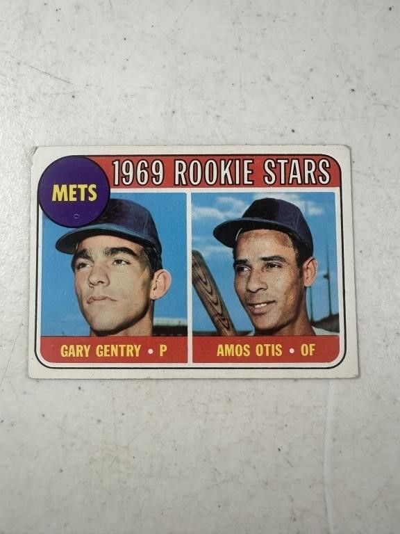 1969 TOPPS BASEBALL - ROOKIE STARS GENTRY/OTIS