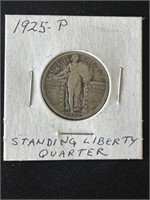 1925 - P STANDING LIBERTY QUARTER