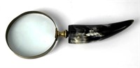 Antique Horn Handle Magnifying Glass
