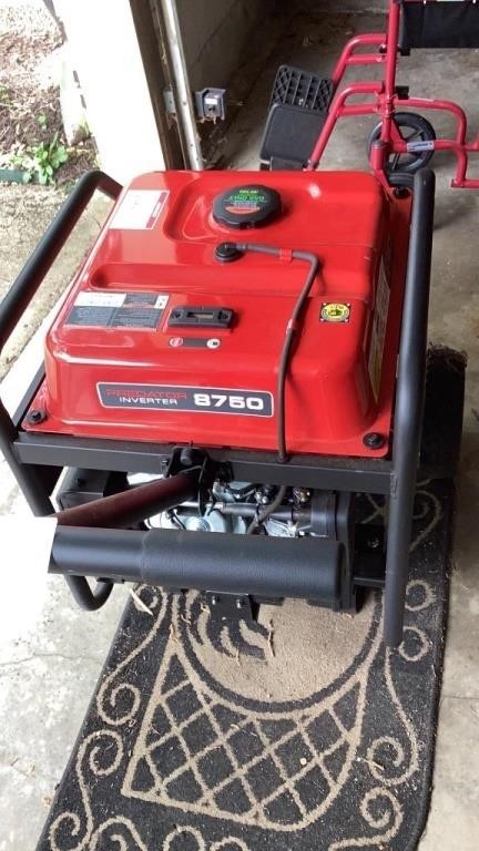 Predator inverter 8750 generator with a 420 cc