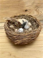 Bird, Nest with Eggs Decoration