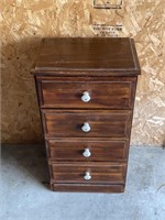 Small wooden cabinet 16 1/2” wide and 29” tall