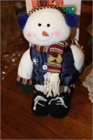 Snowman with Ear Muffs