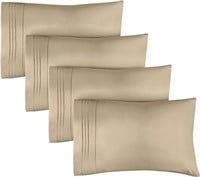 45$-King Size Pillow Cases Set of 4 - Soft,