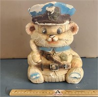 Vintage Bear "Piggy" Bank