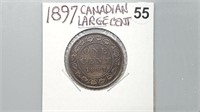 1897 Canadian Large Cent gn4055