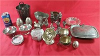 Assorted Electroplated Items Lot