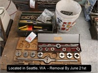 LOT, ASSORTED DRILL BITS, REAMERS & TAPS IN THIS