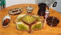 Vintage 70's Pottery Serving Dishes- California