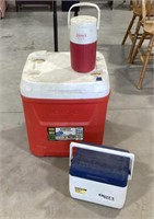 Igloo mobile cooler w/ Gott tote & Coleman poly