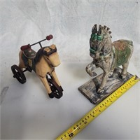 MB 2pc home decor Horse figures