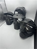 3-Paintball Helmets