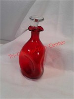 Red blinko jar with Stopper