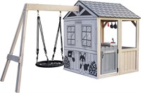 KidKraft Savannah Swing Wooden Playhouse