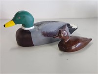 Iron Wood Duck & Wood Mallard