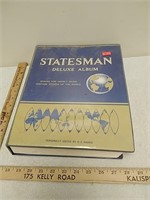 Statesman deluxe album stamp collection