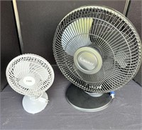 2- electric fans.