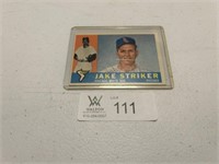 Baseball card/Jack Striker Chicago White Sox