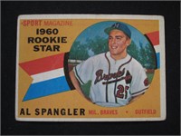 1960 TOPPS #143 AL SPANGLER STAR ROOKIE