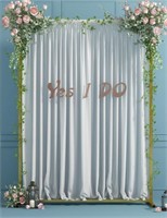 TDDFLO 6FT METAL GOLD BACKDROP STAND