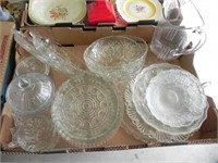 Lot of Clear Glassware