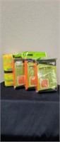4 brand new in the package blaze orange safety