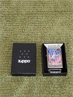 ZIPPO USMC LIGHTER, MINT IN THE BOX, NEVER USED