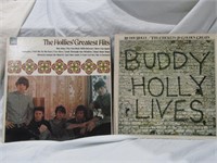 2 The Hollies Lp's No Jackets