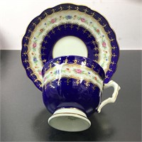 AYNSLEY TEACUP & SAUCER