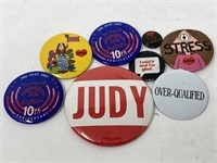 Vintage Pins Pinbacks