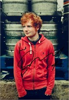 Autograph COA Ed Sheeran Photo