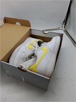 White and yellow size 6.5 shoes