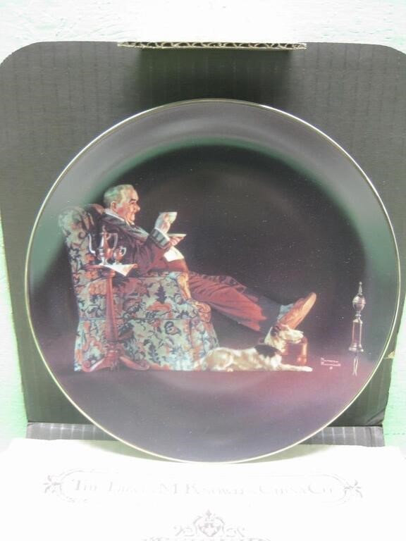 1989 Norman Rockwell Collector Plate