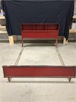 Double headboard and footboard 58"w 7"d 37"t