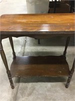 23” tall side table