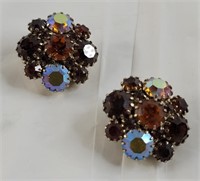 Costume jewelry Crystal earrings