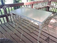 Wrought Iron Patio Table and Chairs