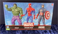3 Pack of Marvel Action Figues - Unopened in box