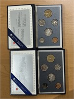 Cdn Specimen Coin Set (1988,1991)