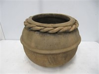 CLAY POTTERY TYPE PLANTER