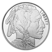 1 Oz Silver Round - Buffalo