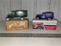 Kenworth and Dodge vehicles