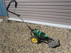 WEED EATER WHEELED TRIMMER