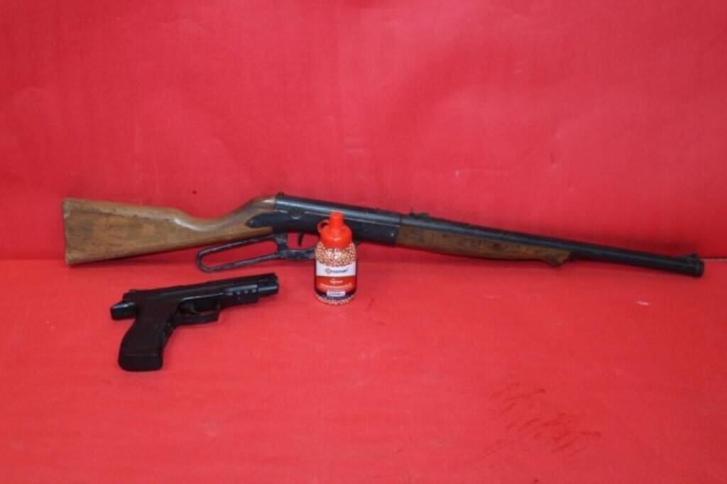 3pcs 1960's Daisy BB Gun Rifle & Daisy BB Pistol
